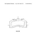Reinforced Disc Brake Pad Backing Plate And Reinforced Brake Pad diagram and image