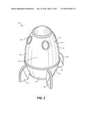 LAMP WITH INTERNAL PROJECTION diagram and image