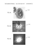 APPORTIONING OPTICAL PROJECTION PATHS IN AN LED LAMP diagram and image