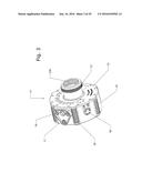 Device for Housing Electronics and Optics at the Leading Edge of a Fire     Suppression Operation diagram and image