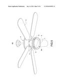 LED LAMP FOR CEILING FAN AND CEILING FAN HAVING THE SAME diagram and image