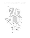 ARTICLES OF HANDWEAR FOR SENSING FORCES APPLIED TO MEDICAL DEVICES diagram and image
