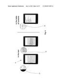 METHOD FOR CONTROLLING THE DISPLAY OF A PORTABLE COMPUTING DEVICE diagram and image