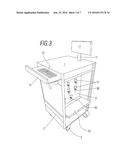 Cart For Dispensing Health Products diagram and image