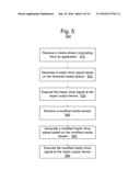 MEDIA DRIVEN HAPTICS diagram and image