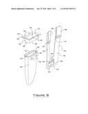 Pistol grip attachment for use with a paintbrush diagram and image