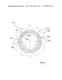 Sprocket assembly for a bicycle diagram and image