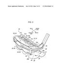 COOLING STRUCTURE OF INTERNAL COMBUSTION ENGINE diagram and image