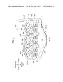 COOLING STRUCTURE OF INTERNAL COMBUSTION ENGINE diagram and image