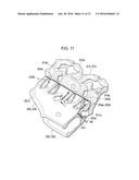 COOLING STRUCTURE OF INTERNAL COMBUSTION ENGINE diagram and image