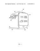 Electronic device having user identification function and user     authentication method diagram and image