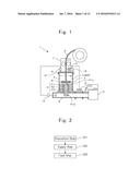 NANOMETER-SIZE-PARTICLE PRODUCTION APPARATUS, NANOMETER-SIZE-PARTICLE     PRODUCTION PROCESS, NANOMETER-SIZE PARTICLES, ZINC/ZINC OXIDE     NANOMETER-SIZE PARTICLES, AND MAGNESIUM HYDROXIDE NANOMETER-SIZE     PARTICLES diagram and image