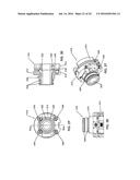 TUB FAUCET HAVING A UNIVERSAL PLUMBING ADAPTOR diagram and image