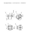 TUB FAUCET HAVING A UNIVERSAL PLUMBING ADAPTOR diagram and image