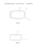 Self-powered wearable luminous device diagram and image