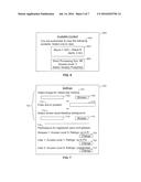 ACTUATION OF DEVICE FOR VIEWING OF FIRST CONTENT FRAMES PRESENTED ON A     DISPLAY BETWEEN SECOND CONTENT FRAMES diagram and image