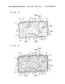 EXCREMENT-TREATING MATERIAL AND METHOD FOR MANUFACTURING SAME diagram and image