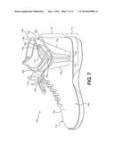 Method Including Footwear And Sock Having Aligning Indicia diagram and image