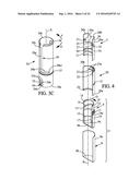 APPLICATOR DEVICE FOR A PRODUCT IN STICK FORM AND USE OF SAME diagram and image