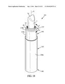 APPLICATOR DEVICE FOR A PRODUCT IN STICK FORM AND USE OF SAME diagram and image