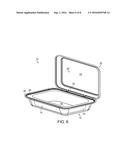 DECORATIVE HOLDER FOR SERVING/CATERING TRAYS AND TINS diagram and image