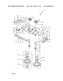 Riding Floor Cleaning Machines Having Intelligent Systems, Associated     Sub-Assemblies Incorporating Intelligent Systems, and Associated Methods     of Use diagram and image