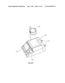 CANTILEVER ORGANIZATIONAL RACK SYSTEM FOR SUPPORTING SURGICAL     INSTRUMENTATION diagram and image