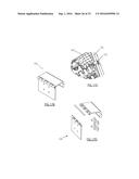 CANTILEVER ORGANIZATIONAL RACK SYSTEM FOR SUPPORTING SURGICAL     INSTRUMENTATION diagram and image