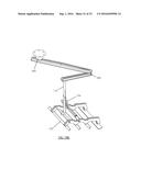 CANTILEVER ORGANIZATIONAL RACK SYSTEM FOR SUPPORTING SURGICAL     INSTRUMENTATION diagram and image