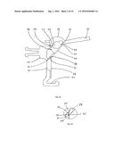 DEVICE FOR RECEIVING AN INTRAOCULAR LENS, AND METHOD FOR FOLDING AN     INTRAOCULAR LENS diagram and image