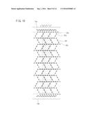 ABSORBENT BODY AND DEVICE FOR PRODUCING SAME diagram and image