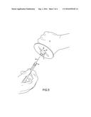 DISPOSABLE VIAL HOLDER AND METHOD TO PREVENT NEEDLE STICK INJURIES diagram and image