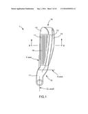 GOLF CLUB HEAD WITH TOP LINE INSERT diagram and image