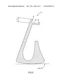 GOLF CLUB HEAD WITH TOP LINE INSERT diagram and image