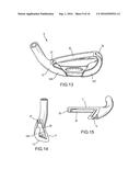 GOLF CLUB HEAD WITH TOP LINE INSERT diagram and image