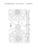 Light-Weight Portable Bicycle Rollers diagram and image