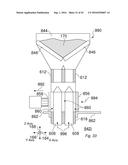 VERTICAL SHAFT HIGH-SHEAR MIXER FOR DE-AGGLOMERATION, AND ASSOCIATED     METHODS AND SYSTEMS diagram and image