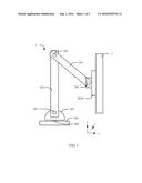 ROBOTIC ARM AND DISPLAY DEVICE USING THE SAME diagram and image