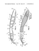 A Razor Handle Comprising an Element Within a Hole and Razor Comprising     Such a Razor Handle diagram and image