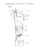 OPEN-CLOSE DEVICE FOR FUEL TANK diagram and image