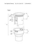 OPEN-CLOSE DEVICE FOR FUEL TANK diagram and image