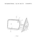 EXTERIOR MIRROR REFLECTIVE ELEMENT SUB-ASSEMBLY diagram and image