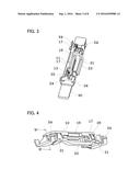 ROOF MOLDING CAP ATTACHMENT STRUCTURE AND ROOF MOLDING diagram and image