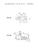 ROOF MOLDING CAP ATTACHMENT STRUCTURE AND ROOF MOLDING diagram and image