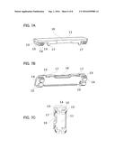 ROOF MOLDING CAP ATTACHMENT STRUCTURE AND ROOF MOLDING diagram and image