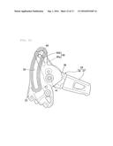 SCREEN MOVING DEVICE IN SADDLE-RIDE-TYPE VEHICLE diagram and image