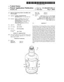 BOTTLE WITH EXPANSION CHAMBER AND PINCH GRIPS diagram and image