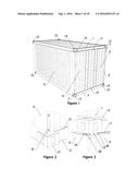 Novel Collapsible Container diagram and image