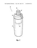 PORTABLE WATER BOTTLE ASSEMBLY HAVING A REPLACEABLE FILTER CARTRIDGE diagram and image