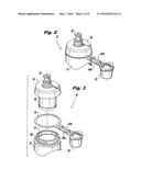 PORTABLE WATER BOTTLE ASSEMBLY HAVING A REPLACEABLE FILTER CARTRIDGE diagram and image